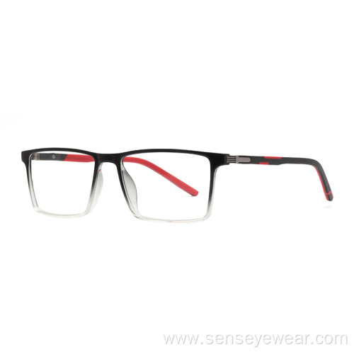 Square Fashion Men TR90 Optical Eyeglasses Frame